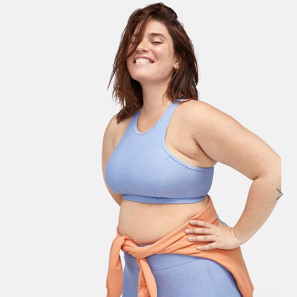 Outdoor Voices Athena Crop Top in Lilac